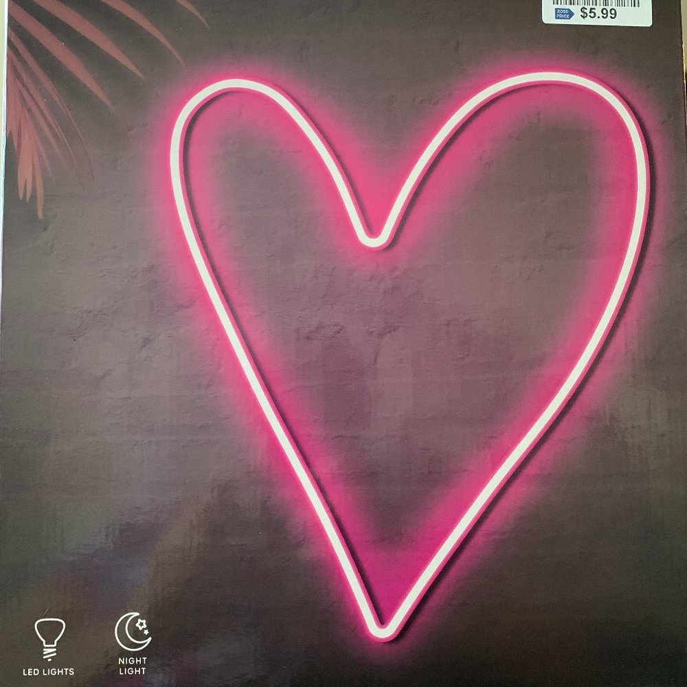 Heart LED Neon Light